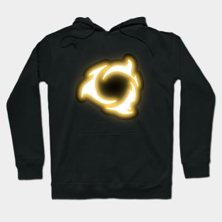 Neon Sun Symbol Hoodie